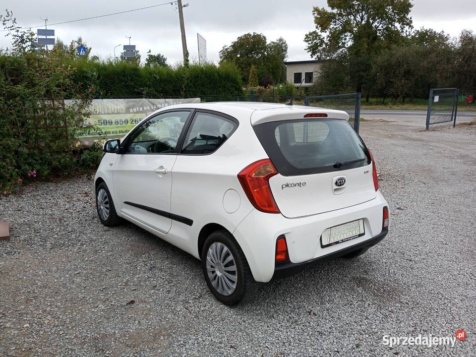 Kia Picanto 10 z fabrycznym LPG światła przeciwmgielne