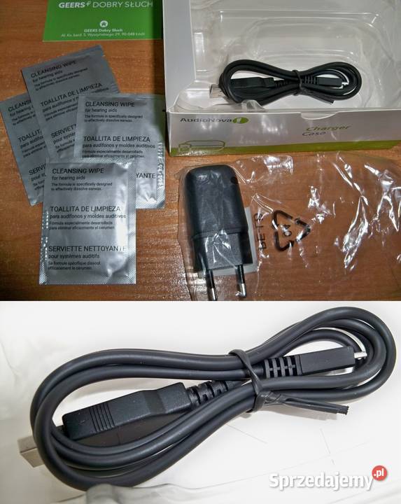 Aparat sluchowy AudioNova B3R Lewy Ładowarka łódzkie Łódź