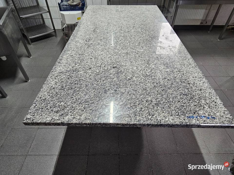 Blat GRANITOWY kamienny 100x200 grubość 4 śląskie Pszczyna