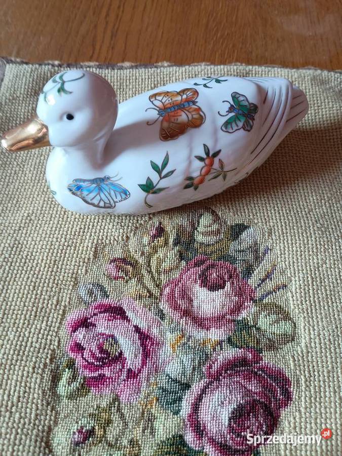 Japońska kaczka vintage porcelana Porcelana i szkło