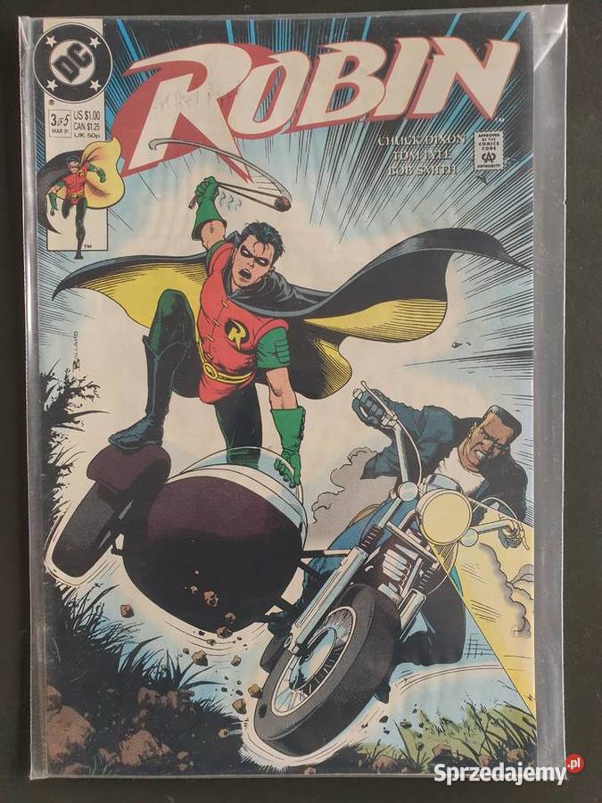 Robin zestaw 7 oryginalnych komiksów USA DC Gdynia sprzedam