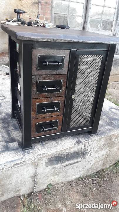 INDUSTRIALNA Komoda łazienkowa luksusowa komoda Warszawa