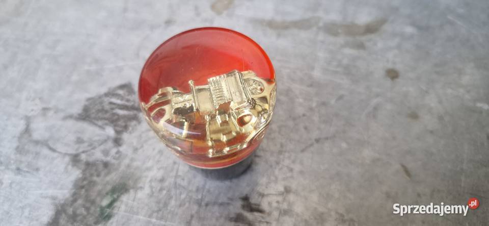 Gałka zmiany biegów z samochodem PRL Części samochodowe