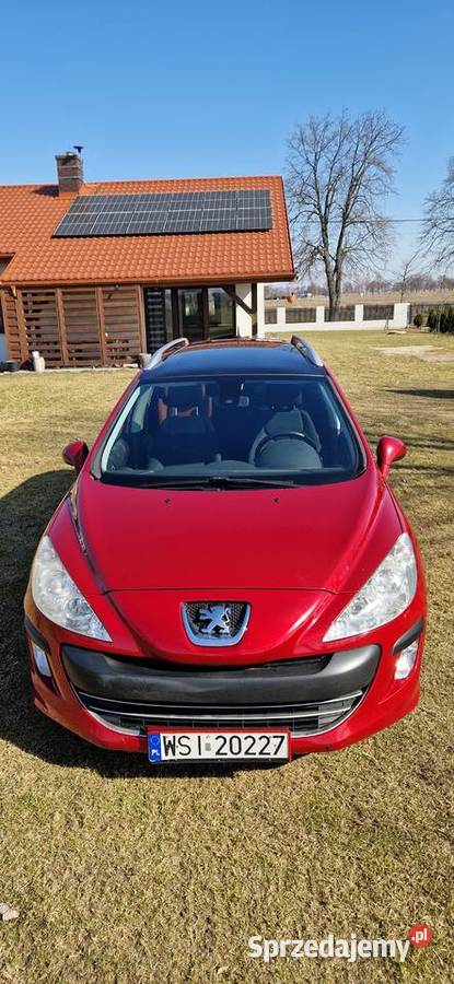 Peugeot 308 Peugeot 308 Peugeot 308 SW 16 HDi czerwony lubelskie Radzyń Podlaski