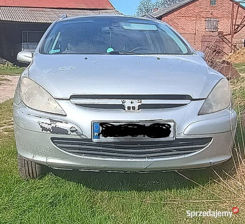 Peugeot 307sw z uszkodzonym silnikiem uszkodzony sprzedam