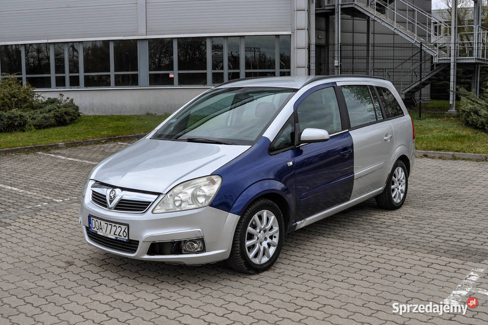 Opel Zafira 18 140 LPG 2009 r Lift 7osobowy dolnośląskie Wrocław sprzedam