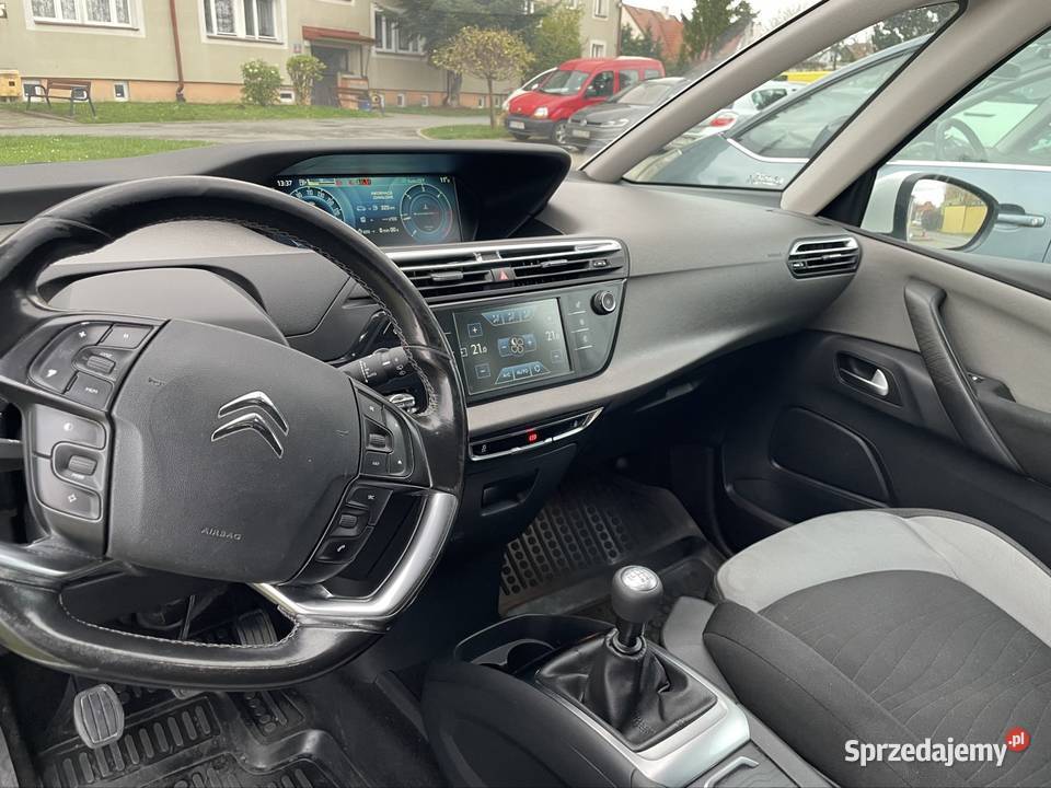 Biały C4 Picasso Intensive 16 blueHDI 120 PDC x2 poduszka powietrzna Paczków