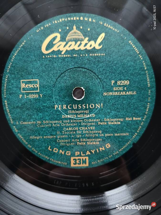 Album winylowy Mihaud Chavez Bartok Wronki