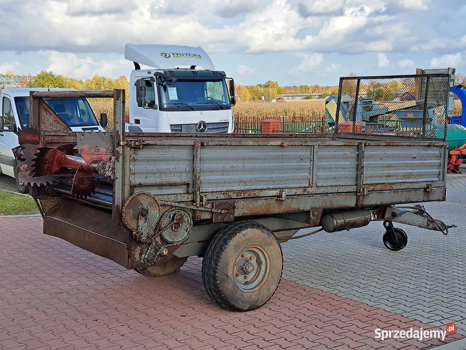 Rozrzutnik obornika jednoosiowy fabryczny Proszowice