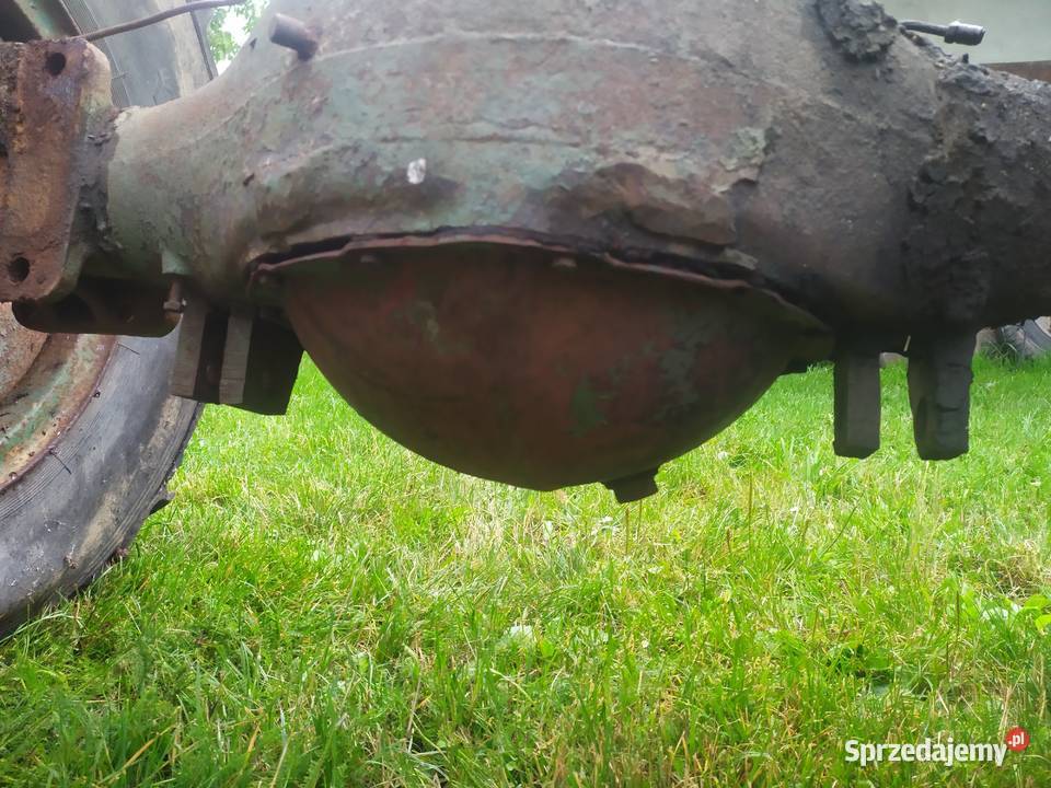 Tylny most z Star 28 przerobiony skracany Wólka Pełkińska