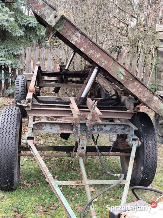 Przyczepa wywrotka thk 5 nieuszkodzony Krosno Odrzańskie