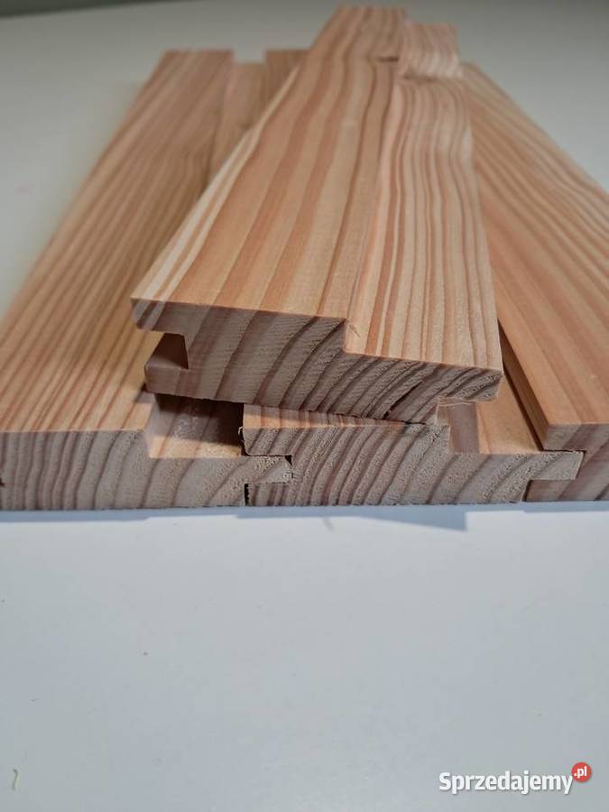 Deski elewacyjne modrzewiowe wielkopolskie Biskupice