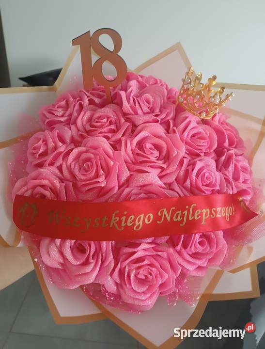 Bukiet ze wstążki Mielec sprzedam