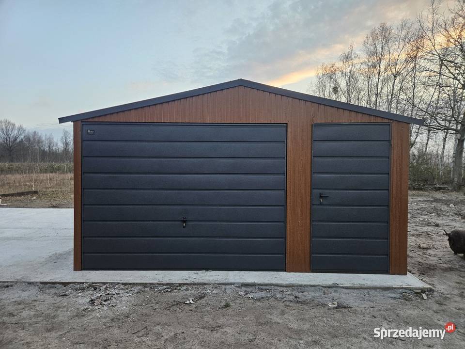 5x6 Garaze Blaszane Garaż Blaszany Blaszak Tarnów