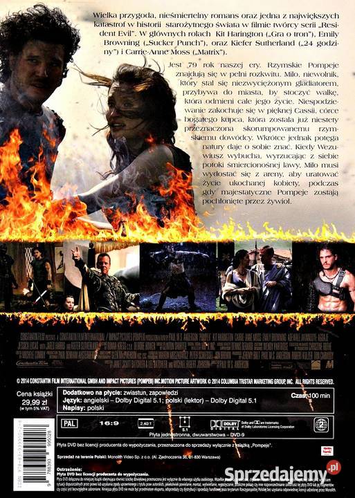 POMPEJE BOOKLET 1 płyta Kalisz