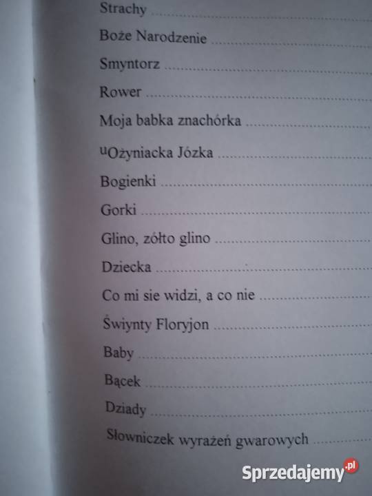 Gawędy regionalne obyczaje gawędziarstwo ludowe Kraków