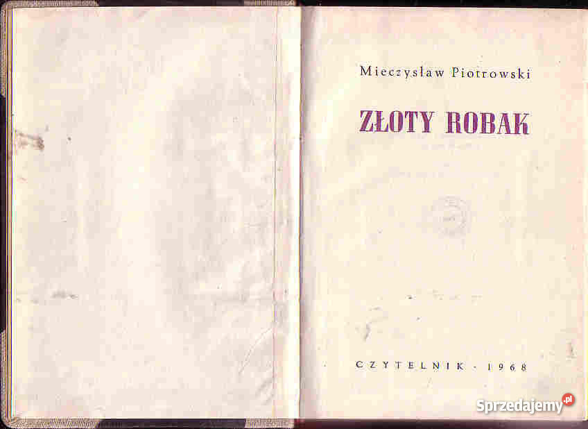 4610 ZŁOTY ROBAK MIECZYSŁAW PIOTROWSKI