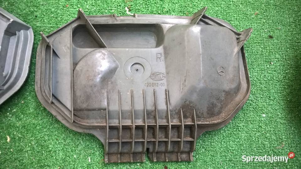 Zaślepki dekielki lamp przód Mercedes W124 Hella osobowe lubelskie Chełm