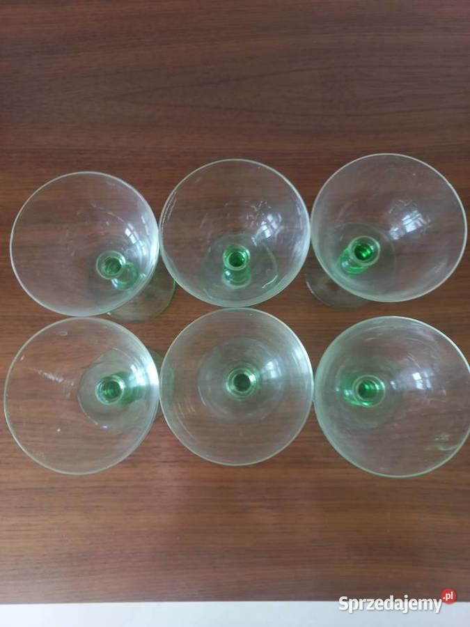 Zestaw kieliszków do likieru Art Deco Polska Toruń