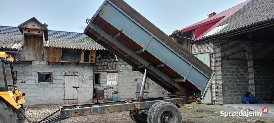 Przyczepa rolnicza jednoosiowa Wiślica