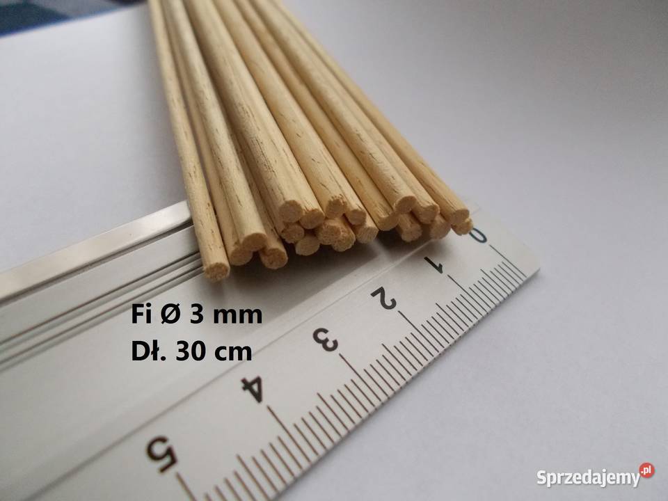 Deski deseczki kołki modelarskie balsa drewno Ruda Śląska