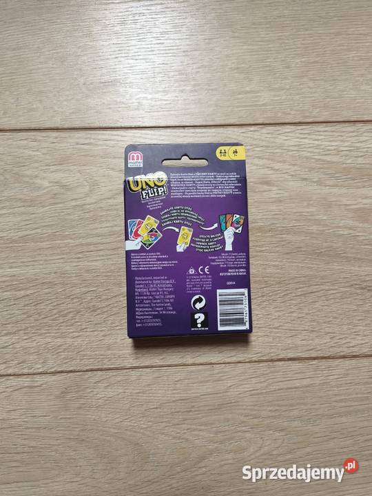 NOWE UNO Flip Mattel Towarzyska gra karciana Kultura i Rozrywka łódzkie