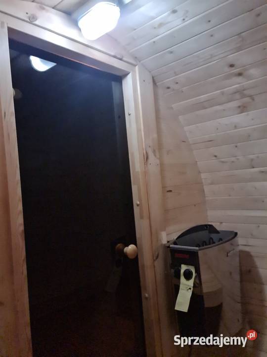 Sauna beczka ogrodowa Dęblin