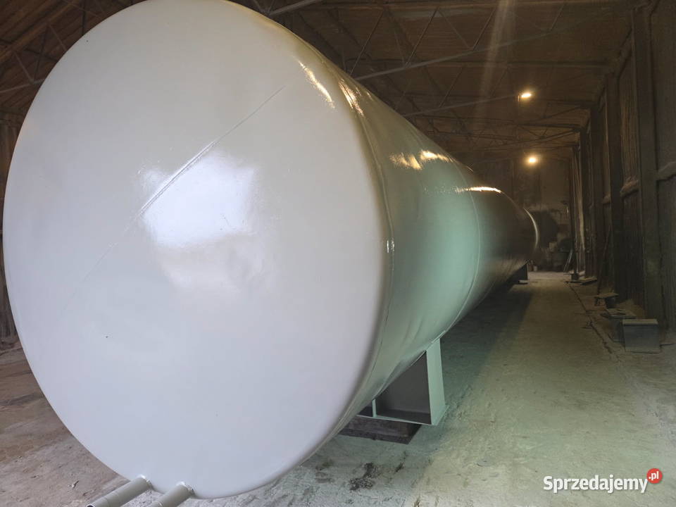 Zbiornik stalowy 113m3 113000l naziemny Wtelno