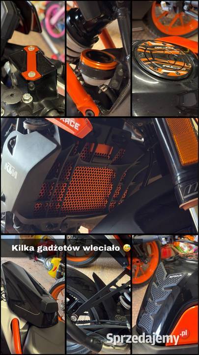 KTM Duke 125 2017 doposażony akryl Wałbrzych