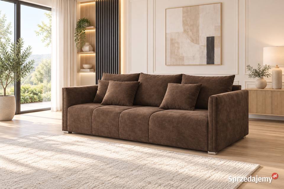 Nowoczesna sofa rozkładana IKA z pojemnikiem Gorzów Wielkopolski