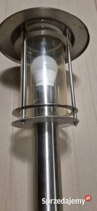 Lampa latarnia ogrodowa nierdzewna e27 pomorskie Chojnice