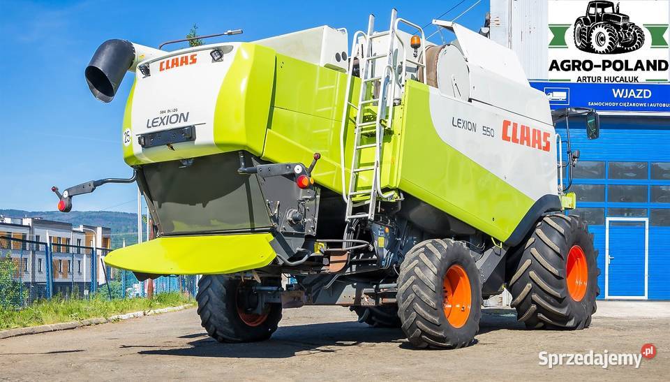 Claas LEXION 550 2009 VARIO 660 nieuszkodzony Kudowa-Zdrój