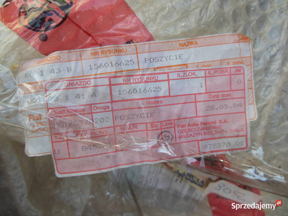 156016625 TAPICERKA SŁUPKA TYŁ ALFA ROMEO 156 osobowe Kozy