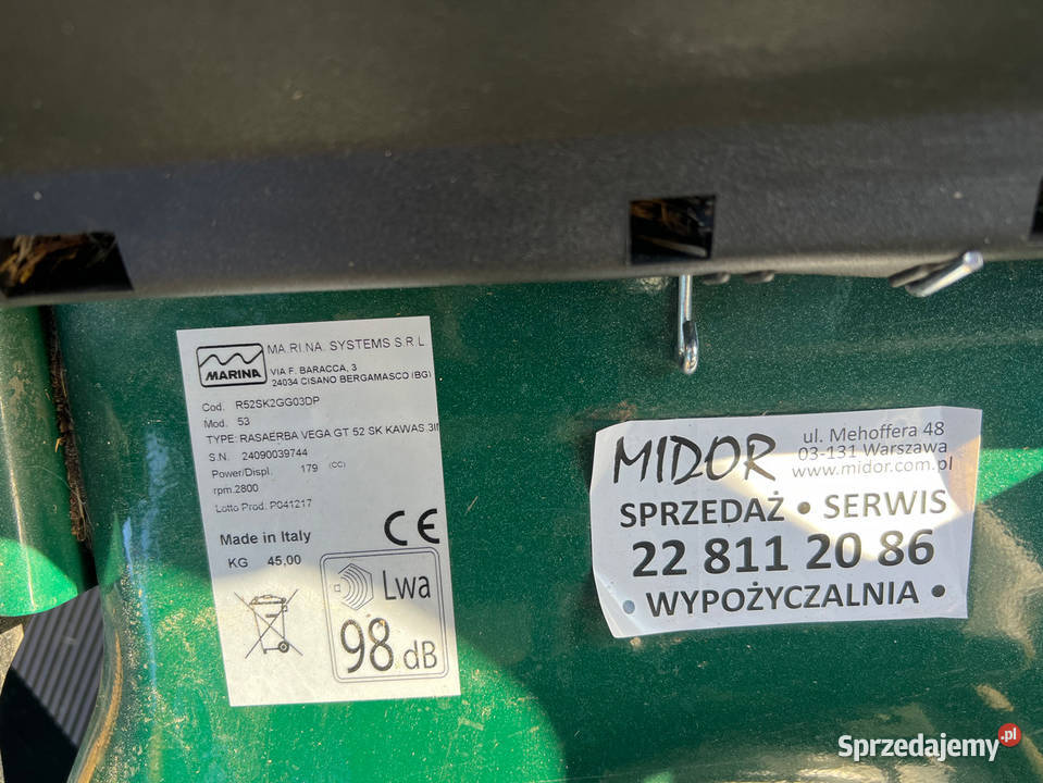 Kosiarka spalinowa Marina GT52 Boss Pro Kosiarki spalinowe Pruszków