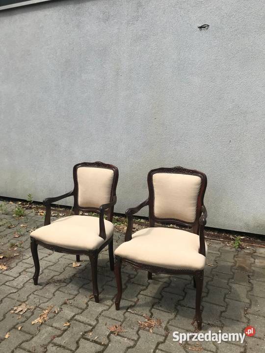 Do sprzedania dwa fotela w stylu Ludwika śląskie Bielsko-Biała