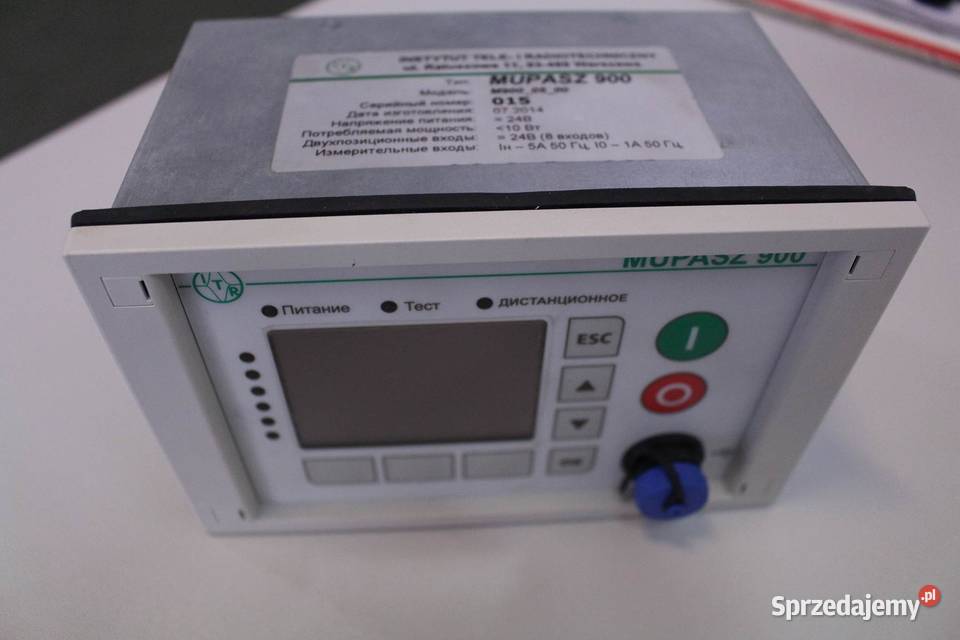 Zabezpieczenie MUPASZ 900 RS 485 24V DC 116110 Włoszczowa