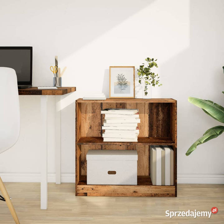 Regał stare drewno 80x24x76 materiał Warszawa