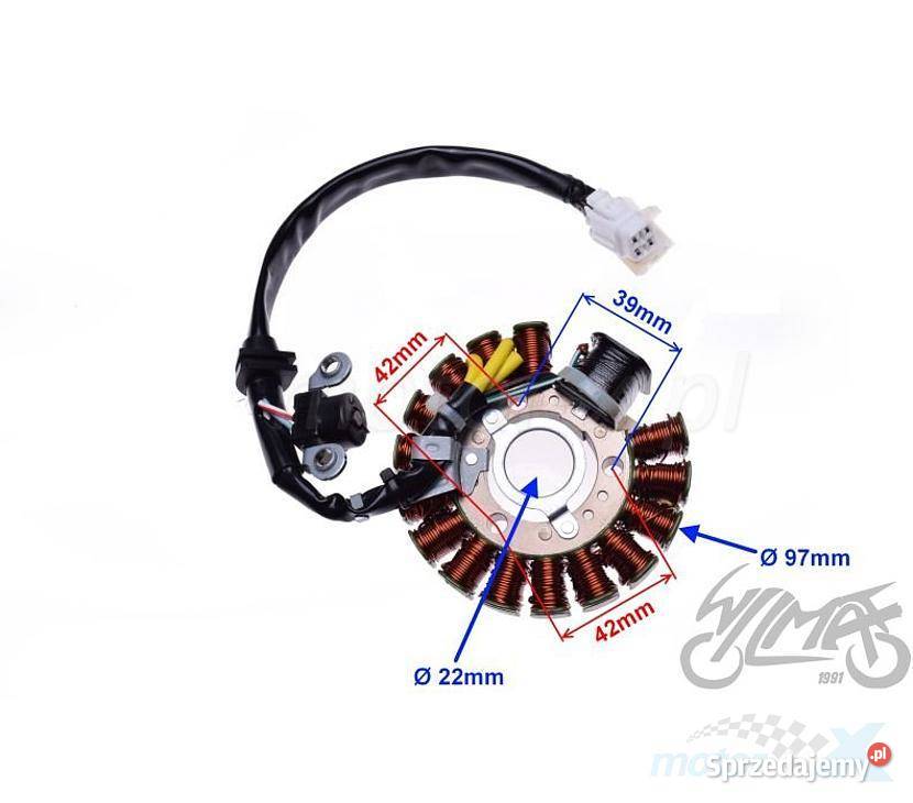 Yamaha Dt 125 Iskorwnik Zapłon Stojan Stator Tzr Grajewo