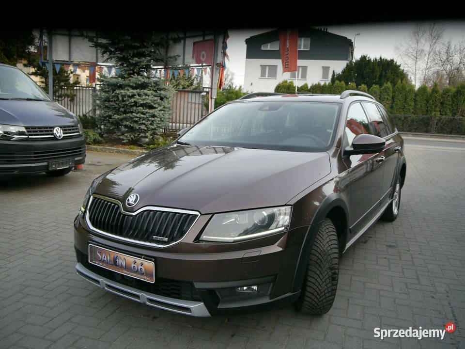 koda Octavia SCOUT 20tdi Stan Idealny Xenon Navi 219577km Częstochowa