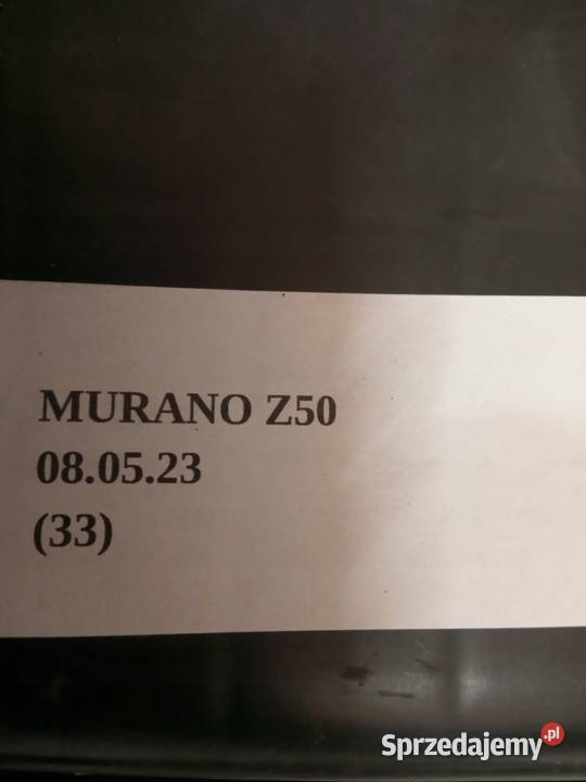OBUDOWA FILTRA POWIETRZA NISSAN MURANO Z50 wielkopolskie Nowy Tomyśl sprzedam