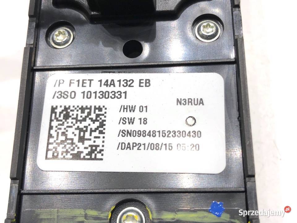 PRZEŁĄCZNIK SZYB FORD FIESTA MK7 F1ET14A132EB sprzedam