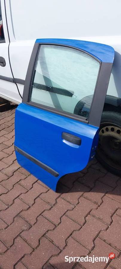 Drzwi lewy tył tylne Fiat Panda II kompletne osobowe Szczecin
