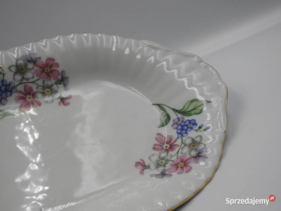 Stara porcelana Chodzież półmisek sygnowany z Inowrocław