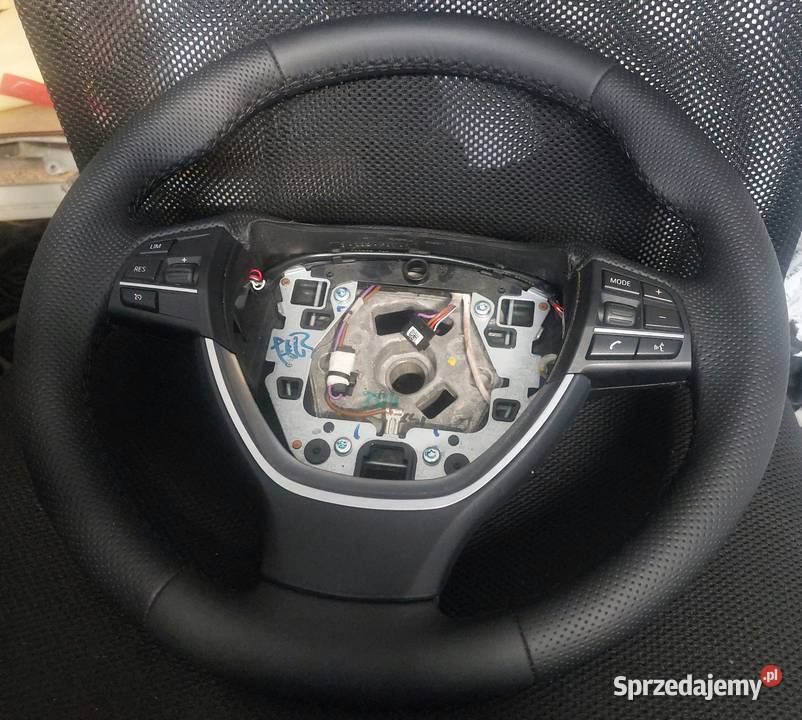 Kierownica bmw f10 f11 nowo obszyta Kierownice Zgorzelec sprzedam