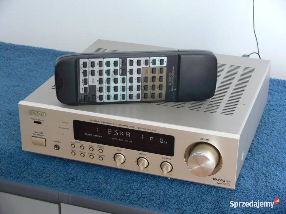 Japoński Amplituner Denon DRAF100 pilot spr Katowice
