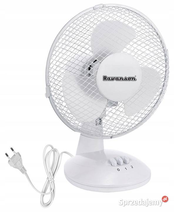 Wentylator stołowy Ravanson WT1023 biały Skawina
