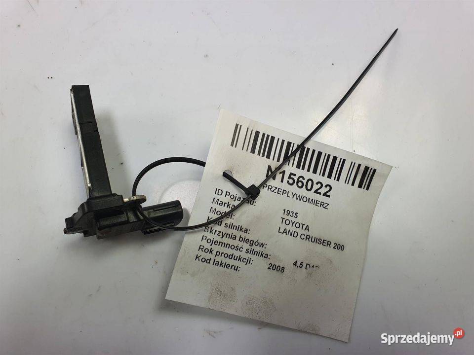 PRZEPŁYWOMIERZ TOYOTA LAND CRUISER 200 osobowe Pozostałe