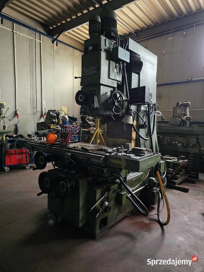 Frezarka pionowa głowicowa Rambaudi RAMMill Biznes i Przemysł dolnośląskie Wykroty
