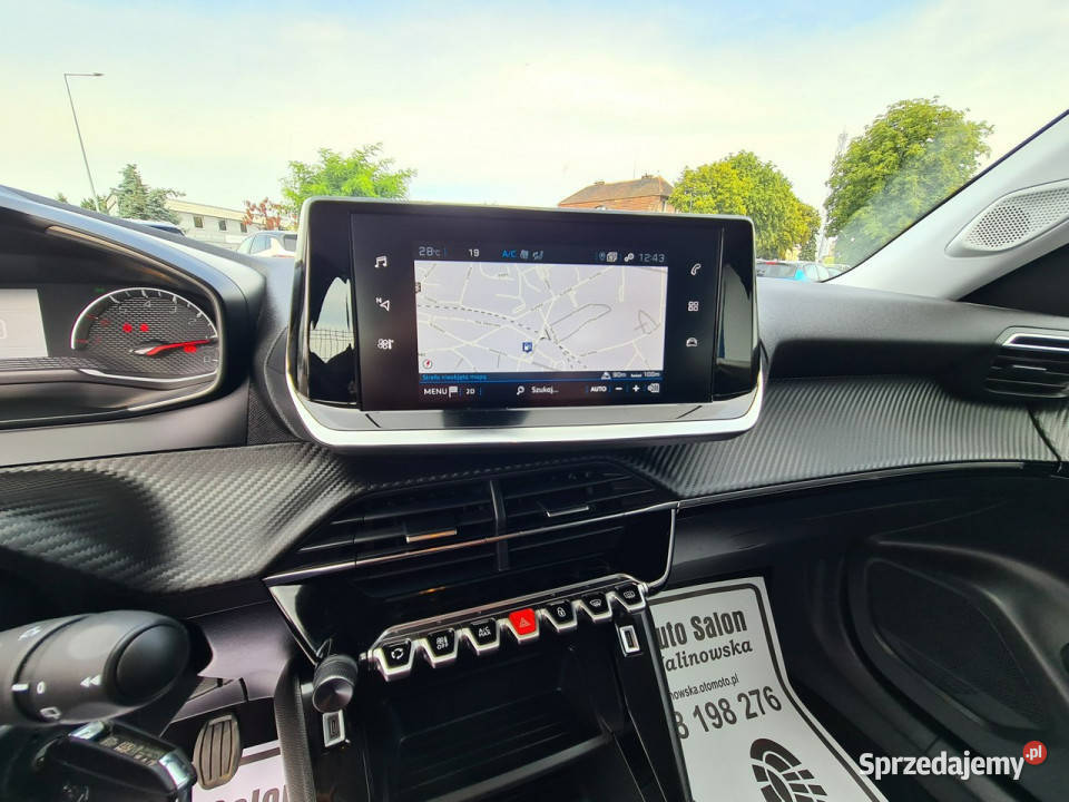 Peugeot 2008 Navi Full Led Półksóry PDC 2008 wielkopolskie Wągrowiec