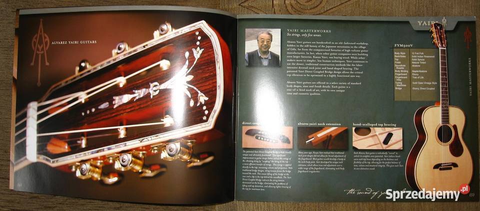 Alvarez 2005 guitar catalog katalog gitar